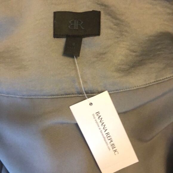 Banana Republic Silver Sheen Tulip Skirt Size 8 NWT - Picture 5 of 7